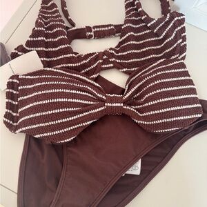 Abercrombie and Fitch Mix and Match Bikini Set - 2 tops and 1 bottom- Size Small